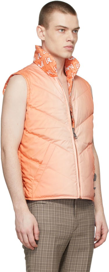 Vest ERL Print Polyester Down Vest Orange | ERL04C005, 3