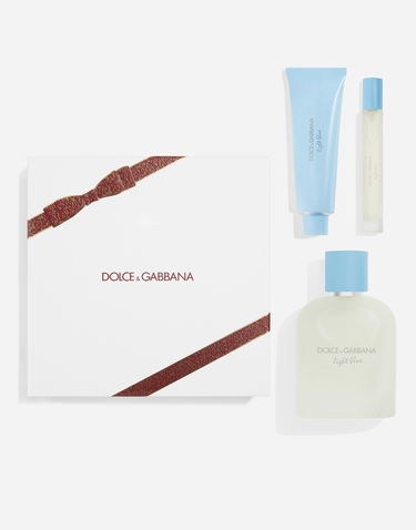 Parfume og dufte Dolce & Gabbana Light Blue Edt Trio Gift Set Blå | VT01L8VT0009V000, 0