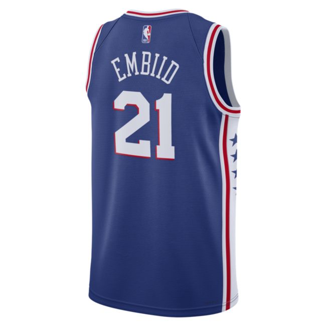 Jersey Nike Philadelphia 76ers Icon Edition 2022/23 Dri-FIT Jersey Blå | DN2018-401, 1