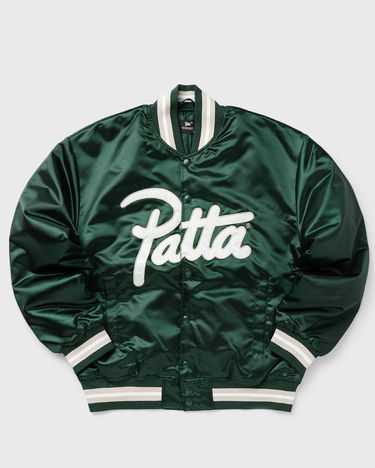 Bomberjakke Patta Satin Varsity Jacket with Script Logo Grøn | POC-AW25-5000-348-0016-201, 2