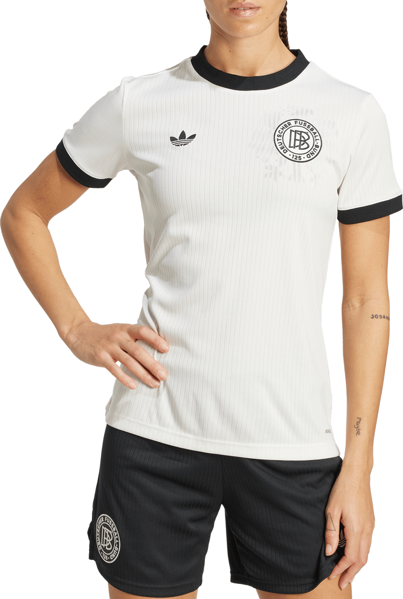 T-shirt adidas Originals Originals DFB Deutschland 125th Anniversary Jersey Hvid | jy0244