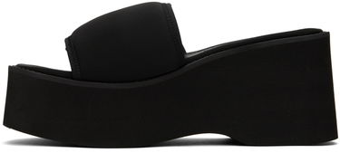 Sneakers og sko Courrèges Scuba Wave Platform Sandals Sort | 124SSD007NE0005, 2
