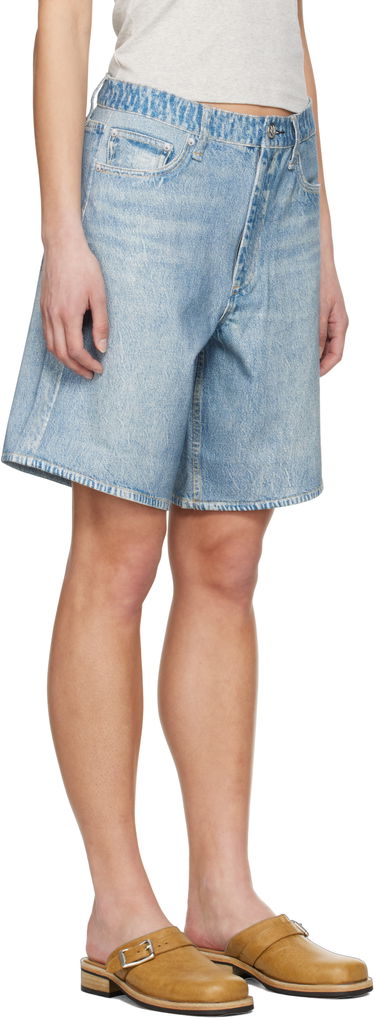 Shorts rag & bone rag & bone Miramar Ponte McKenna Shorts Blå | WCW25S9001PT01, 1