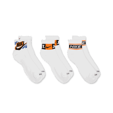 Sokker Nike Everyday Plus Ankle Socks (3 Pairs) Hvid | HJ9378-901, 4