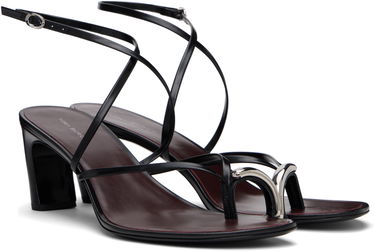 Tilbehør Tory Burch Tory Burch Pierced Strappy Heeled Sandals Sort | 169779-006, 3