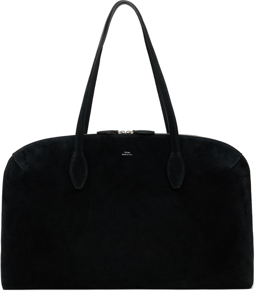 Mulepose TOTEME Totême Suede Day Tote Sort | 252-WAL0082-LE0004