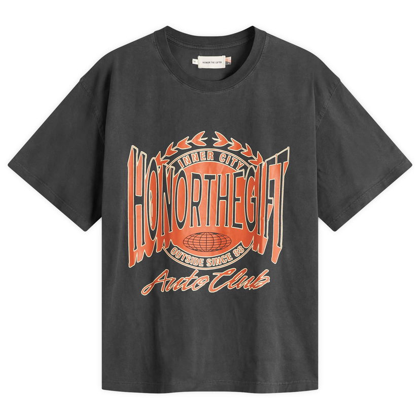 T-shirt Honor The Gift Honor the Gift Honor Club T-Shirt Sort | HTG250149-BLK