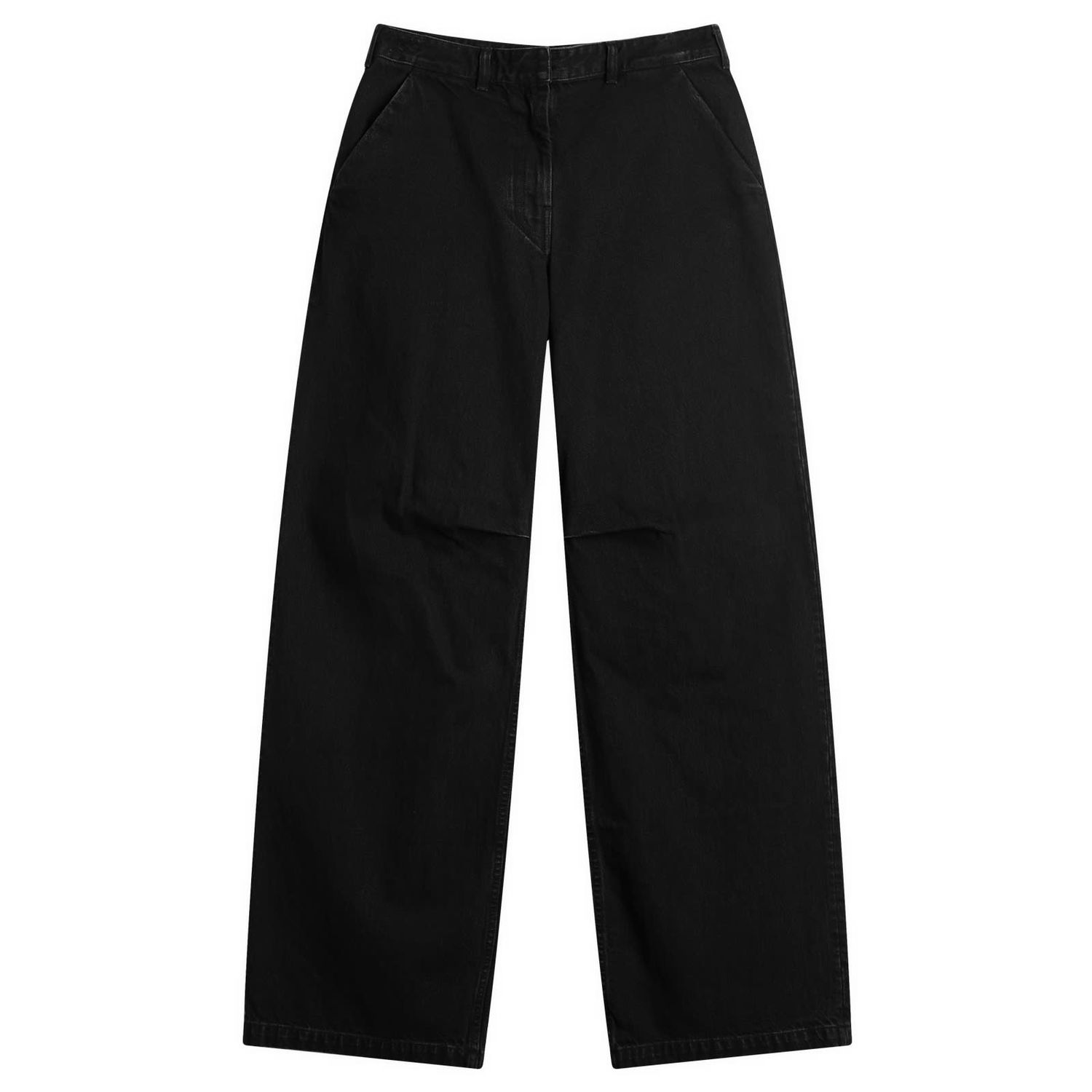 Bukser Entire Studios Entire Studios Dem Loose Jeans, Size Small Sort | ESW-S25-11006-MA, 0