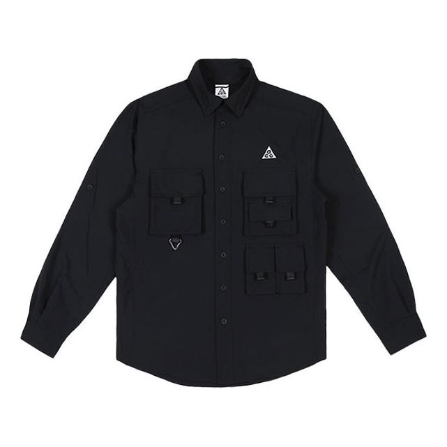 Skjorte Nike ACG ACG Multiple Pockets Waterproof Jacket Sort | DB1014-010
