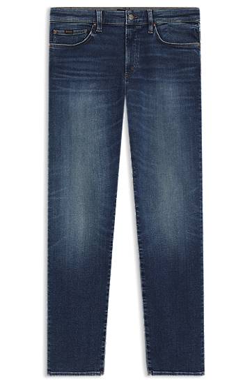 Jeans BOSS Slim-Fit Performance-Stretch Jeans Blå | 50548043, 0