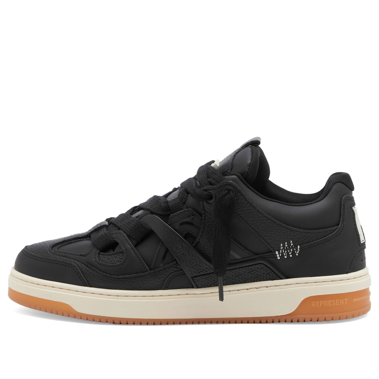 Sneakers og sko Represent Clo Bully Black Gum Size UK 10 Sort | MLM9599-001, 0