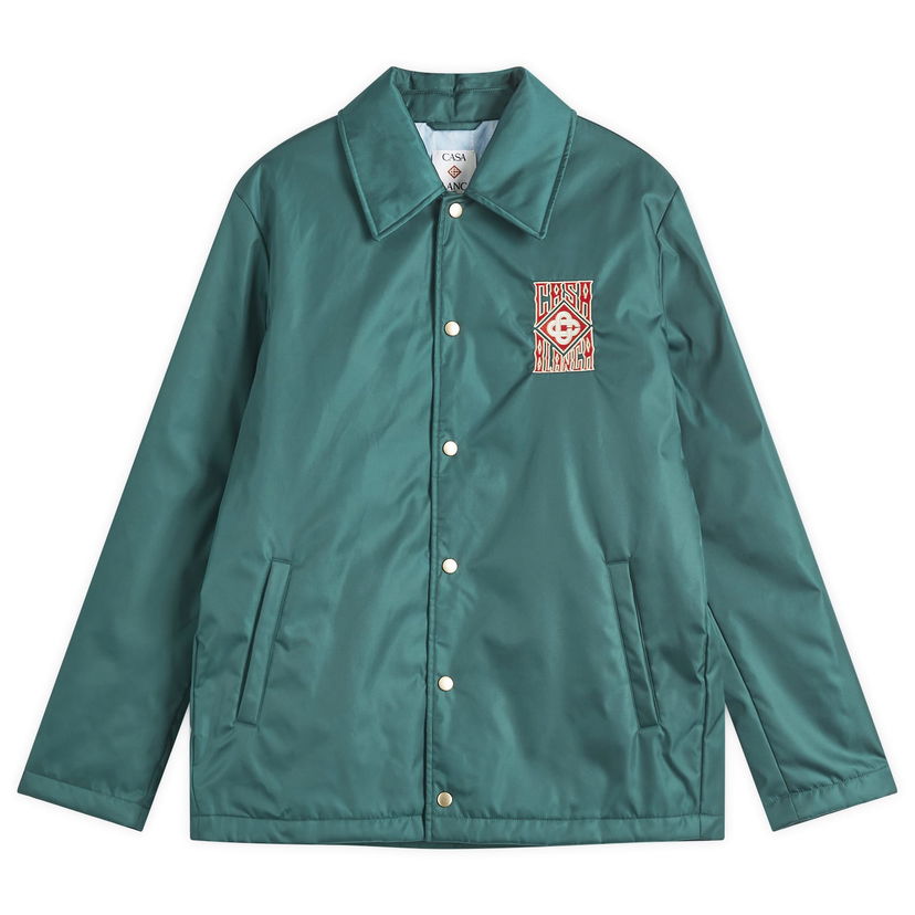 Vindjakke Casablanca Casablanca Stadium Jacket Grøn | MS25-OT-169-01