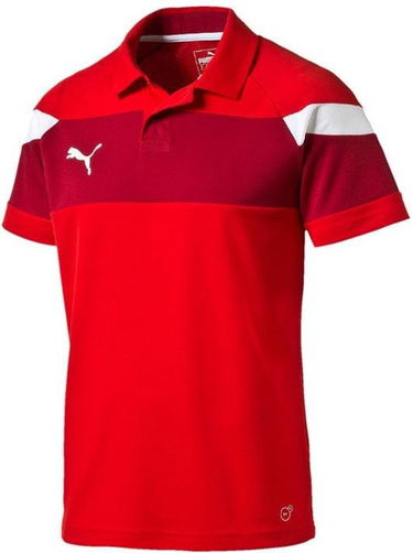 Polo skjorte Puma Spirit II Kids Polo Shirt Rød | 654660-001, 2