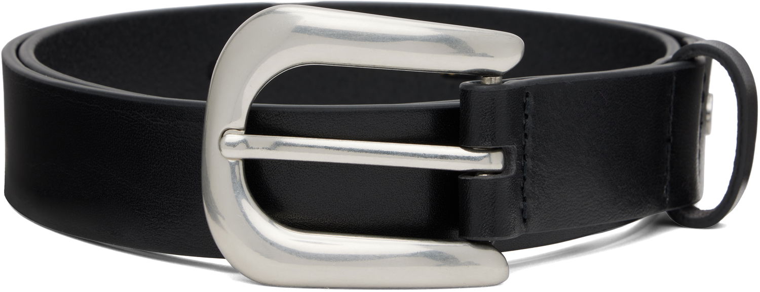 Bælter rag & bone rag & bone Stevie Leather Belt Sort | WJW25PB1010LE10, 0