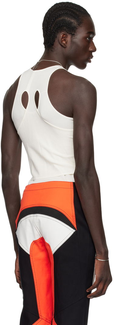 Tanktop Dion Lee Mobius Loop Tank Top Hvid | C7243PS24, 2