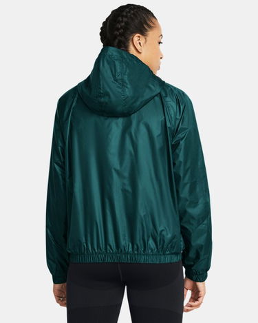 Vindjakke Under Armour Hooded Jacket Grøn | 1382698-449, 1