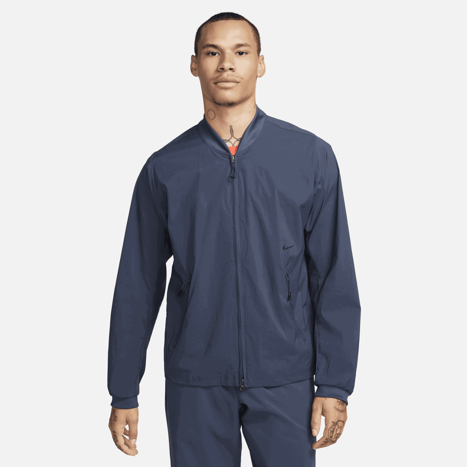 Bomberjakke Nike A.P.S. Bomber Repel Blå | FN3006-437, 0