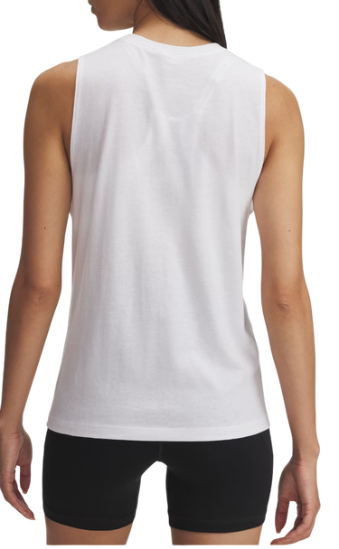Tanktop Under Armour Under Armour UA Logo Tank Top Hvid | 1356297-101, 1