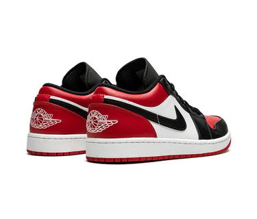 Sneakers og sko Jordan Jordan 1 Low "Bred Toe" Rød | 553558-612, 2