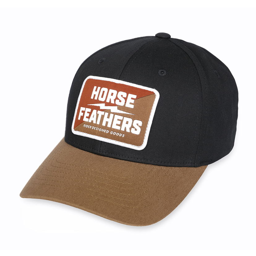 Kasket Horsefeathers Cap Vark Cap Black Sort | AM226A