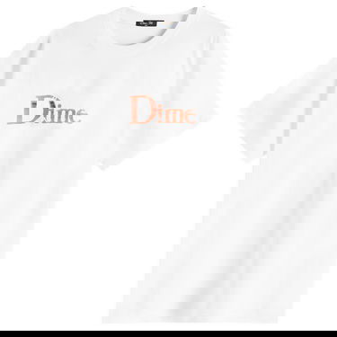 T-shirt Dime Classic Shiny T-Shirt, Size Large Hvid | DIME2SP2549WHT, 1