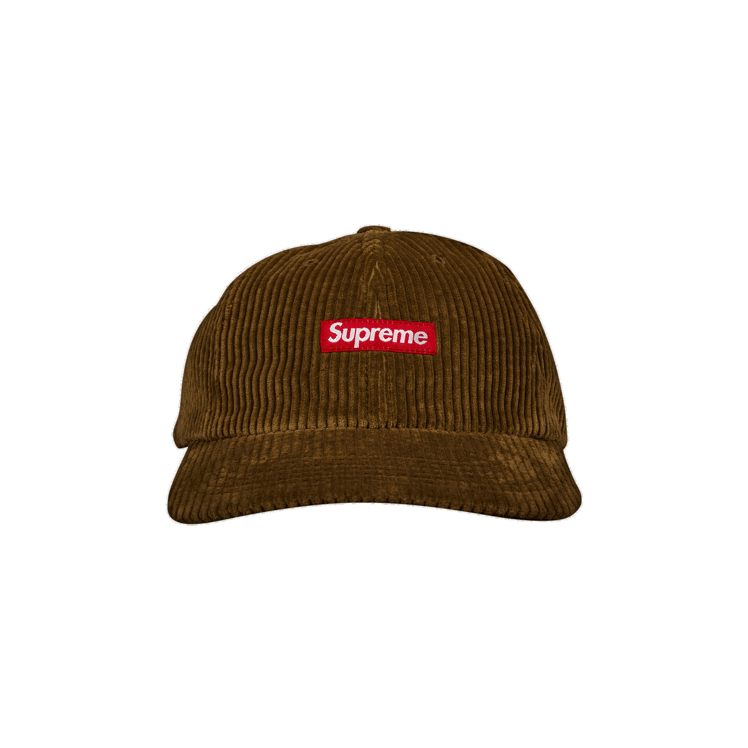 Kasket Supreme Ripple Corduroy Small Box 6-Panel Brun | FW20H89 BROWN, 0