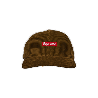 Kasket Supreme Ripple Corduroy Small Box 6-Panel Brun | FW20H89 BROWN, 0