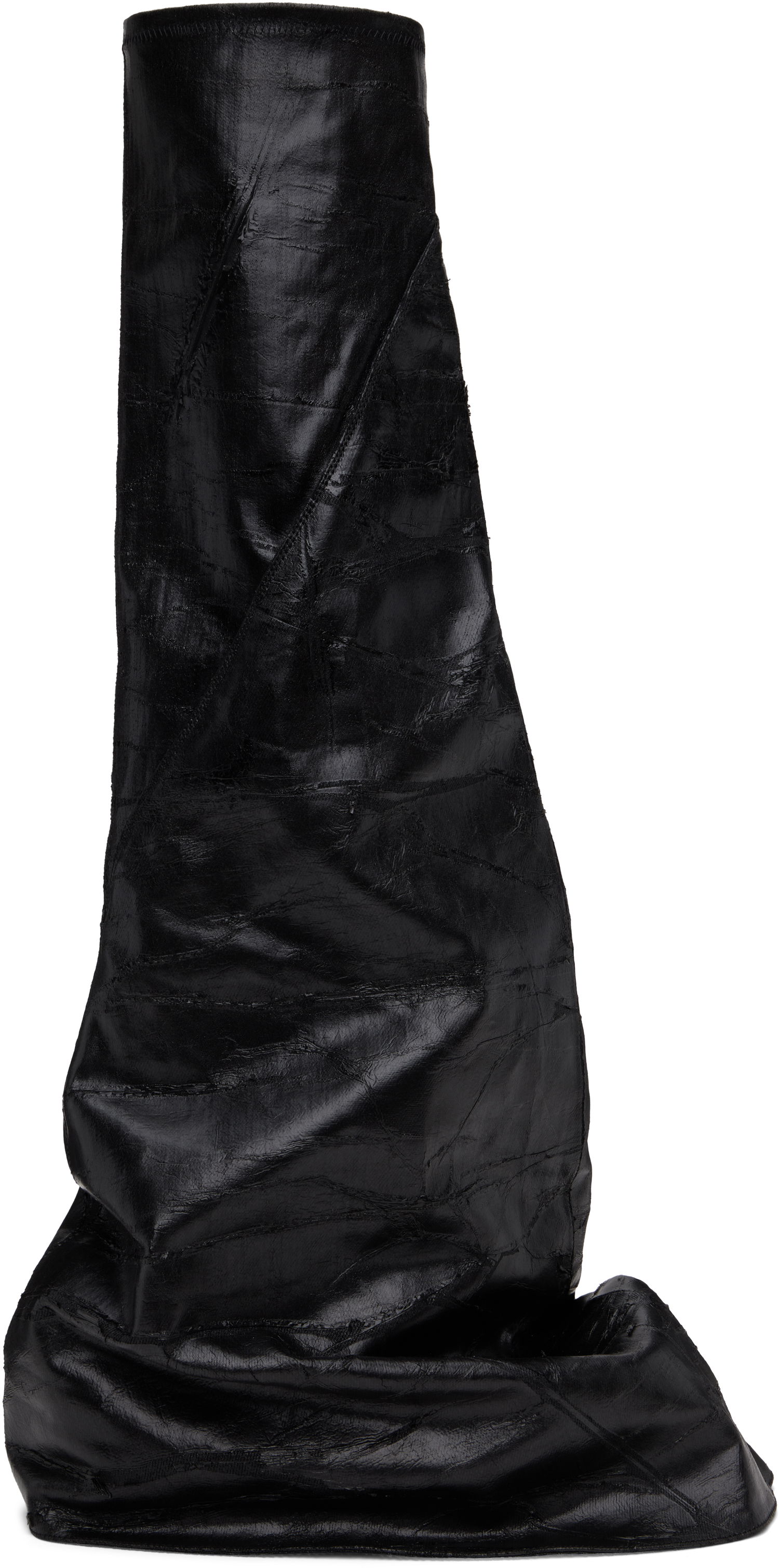 Sneakers og sko Rick Owens Porterville Fetish Sort | DU02D2815 BMC, 0