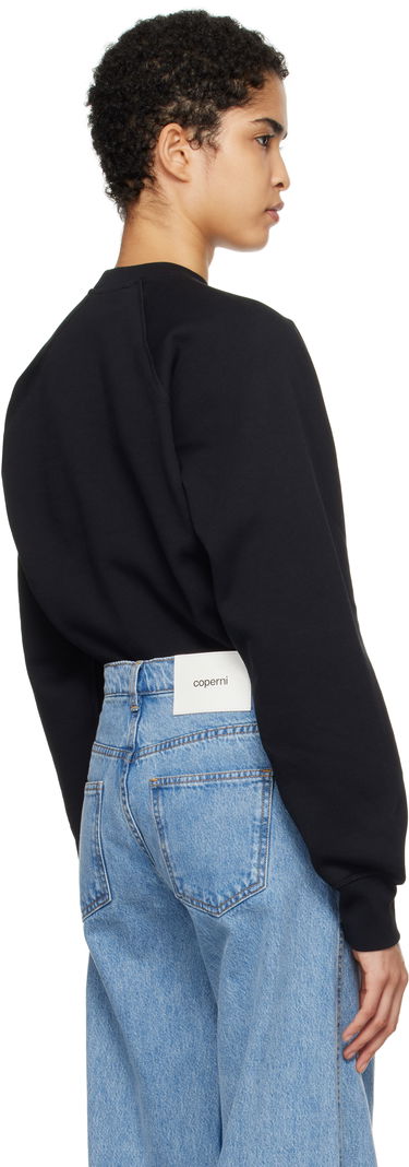 Sweatshirt Coperni Crewneck Sweatshirt Bodysuit Sort | COPJS105F5010, 2