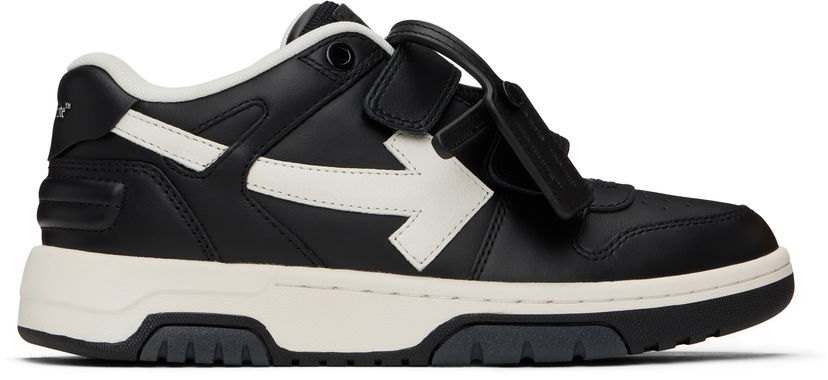Sneakers og sko Off-White Off-White Out Of Office Straps Sort | OBIA008C99LEA0021001