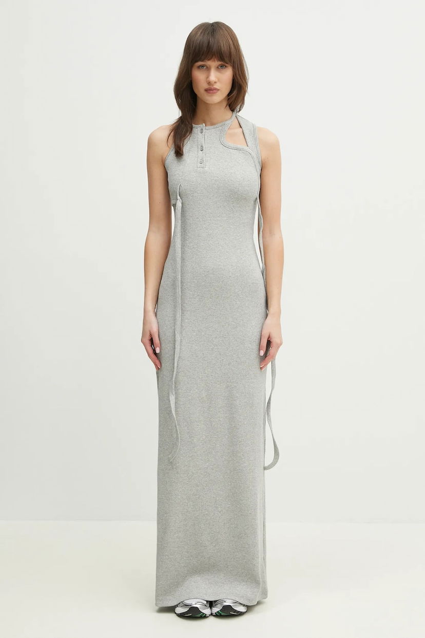 Kjole Ottolinger Ottolinger Tank Maxi Dress Grå | 104.500404.02