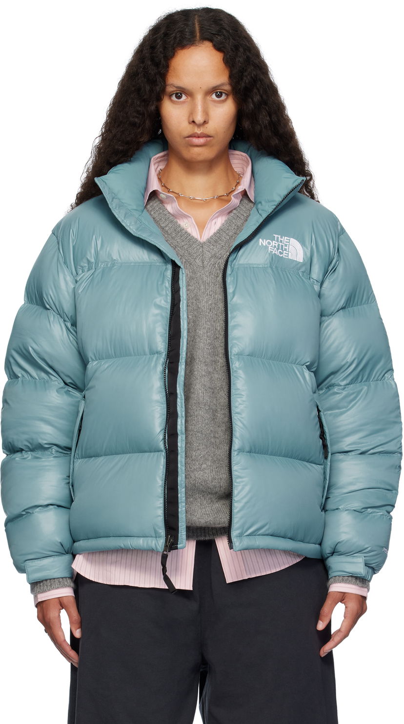 Puffer jakke The North Face Exclusive Shine Down Jacket Blå | NF0A3C8D39F