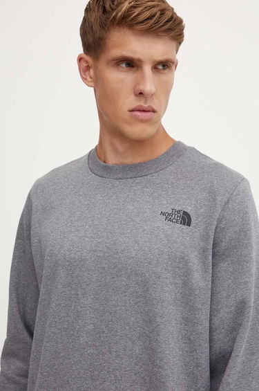 Sweatshirt The North Face Simple Dome Crew Sweatshirt Grå | NF0A89FBDYY1, 3