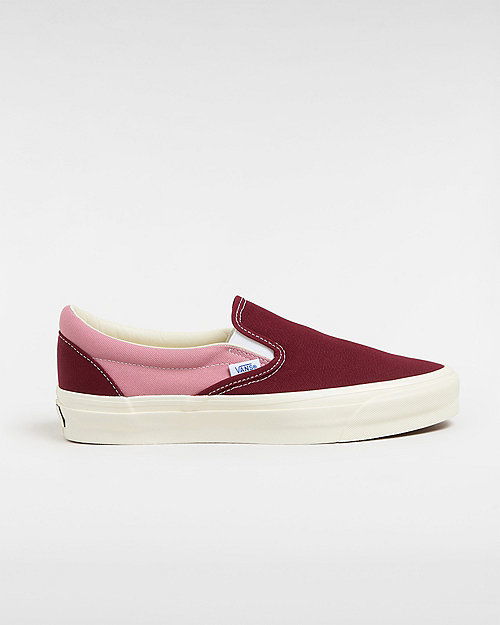 Sneakers og sko Vans Premium Slip-on 98 Shoes (maroon/pink) Unisex Pink, Size 2.5 Bourgogne | VN000CSE5T2