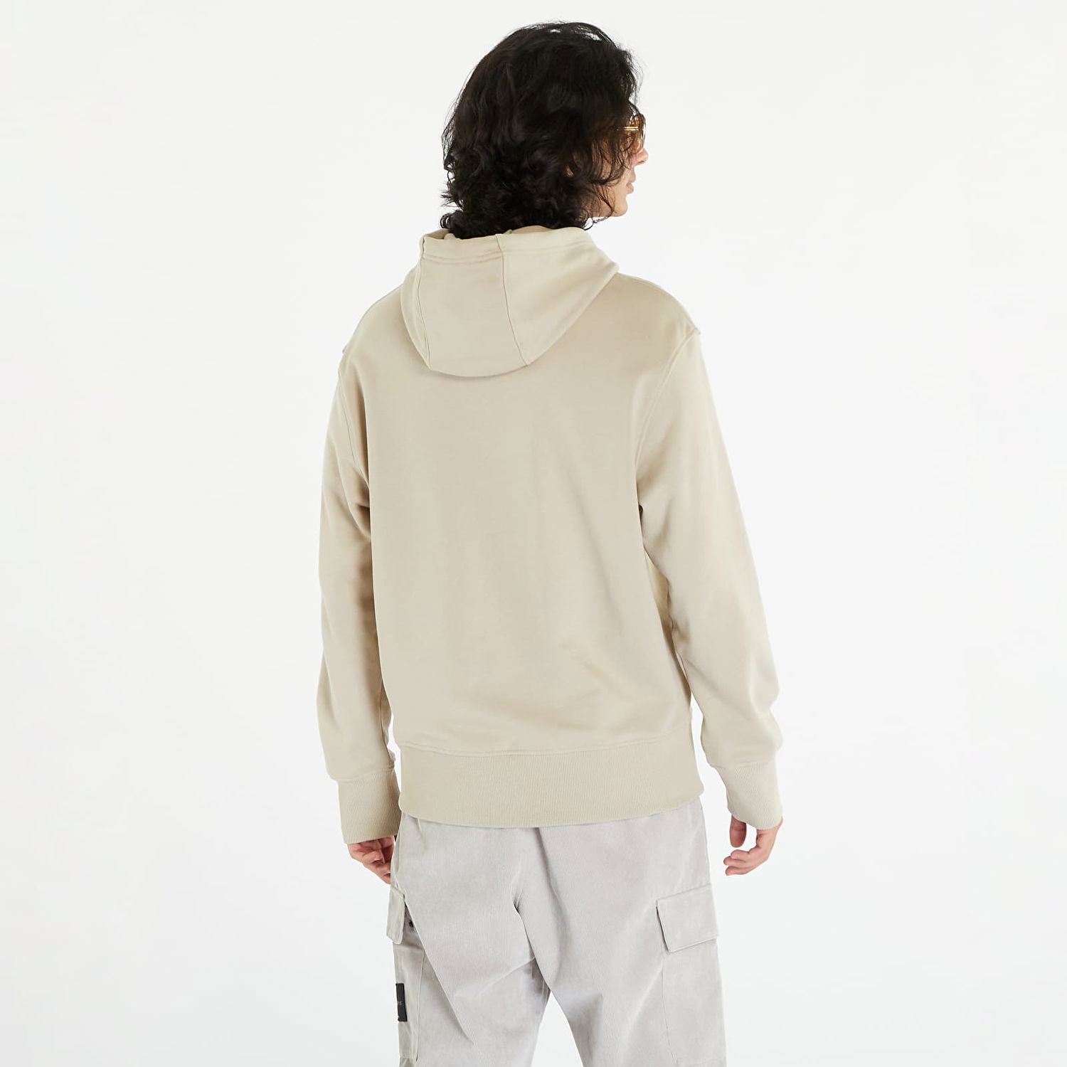 Sweatshirt CALVIN KLEIN Jeans Connected Layer Land Hoodie Beige Beige | J30J324310 PED, 1