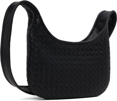 Skuldertaske Bottega Veneta Bottega Veneta Small Veneto Shoulder Bag Sort | 836918V5RI18803, 2