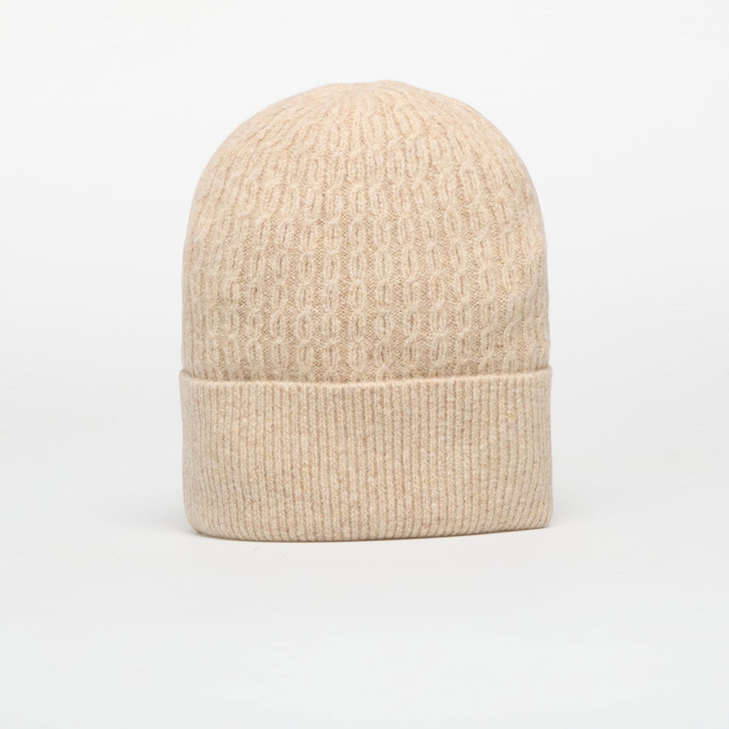 Beanie Tommy Hilfiger Tommy Hilfiger Cable Enamel Flag Beanie Beige | AW0AW17776 RBT, 1