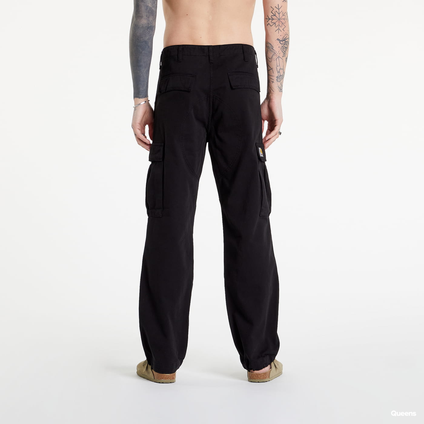 Jeans Carhartt WIP Jeans Work In Progress Regular Cargo Pant Sort | I030475.98GD, 1