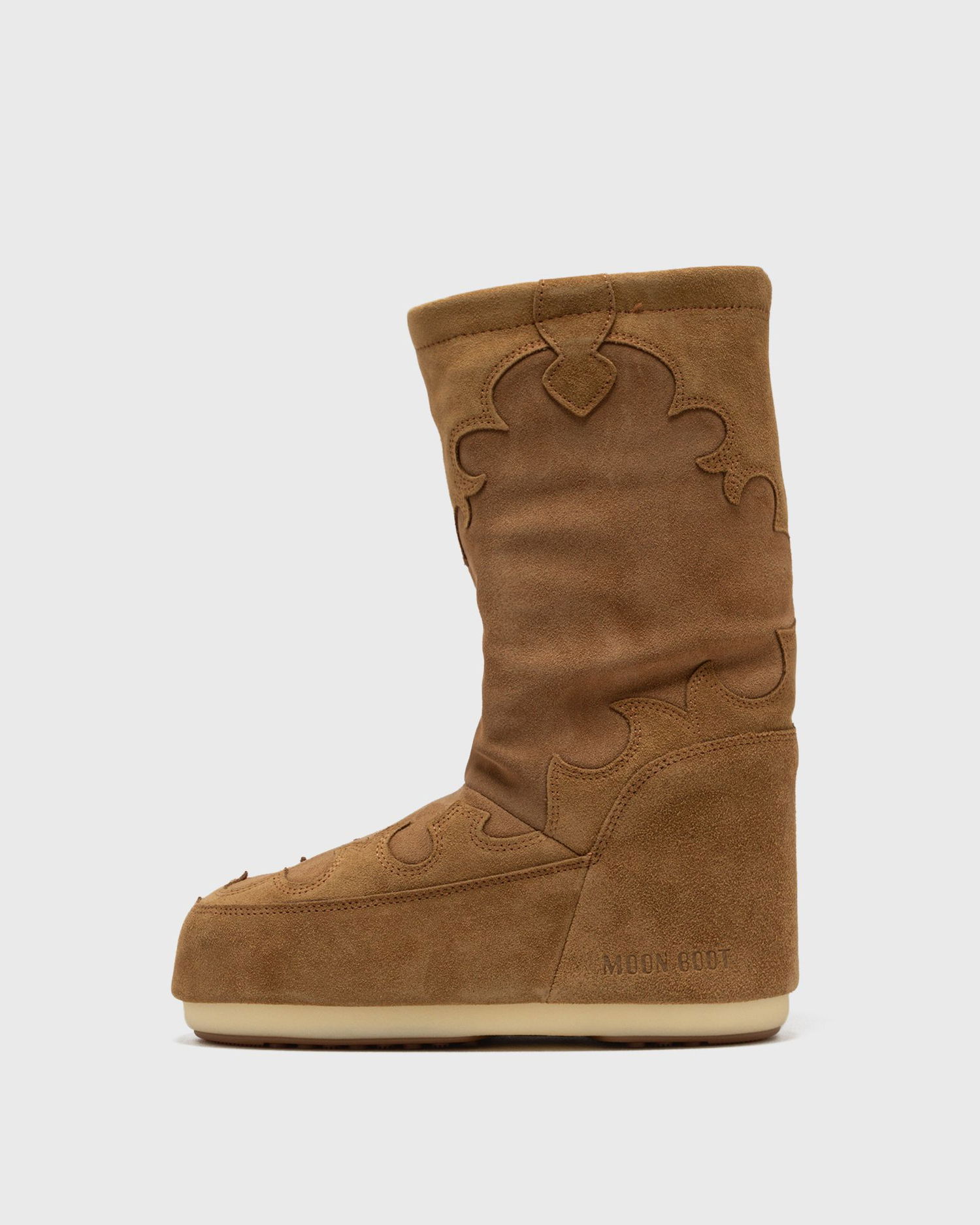 Sneakers og sko Moon Boot Suede Embroidered Boots Brun | 80D1402990-M008, 0
