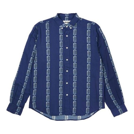 Skjorte Palace Razor Sharp Button-Down Shirt Blå | P21SHT007