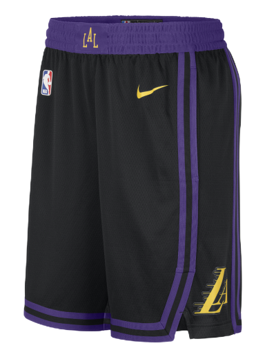Shorts Nike Dri-FIT NBA Swingman Los Angeles Lakers City Edition Sort | DX8706-010