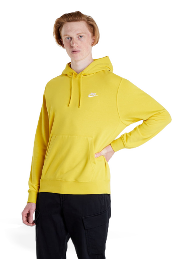 Sweatshirt Nike Sportswear Club Pullover Hoodie Gul | CZ7857-709