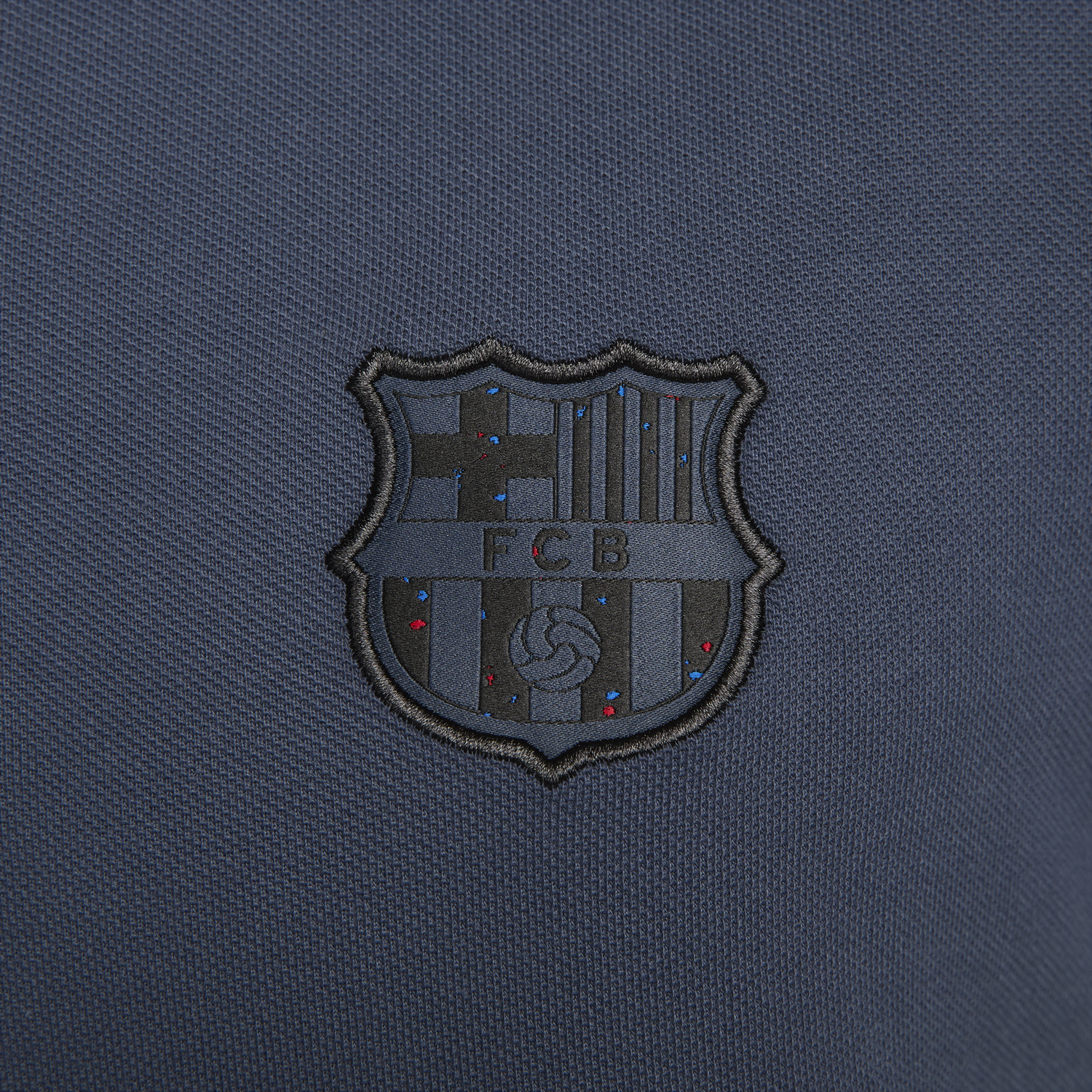 Polo skjorte Nike F.C.Barcelon Third Football Polo Shirt Mørkeblå | DX8782-437, 1