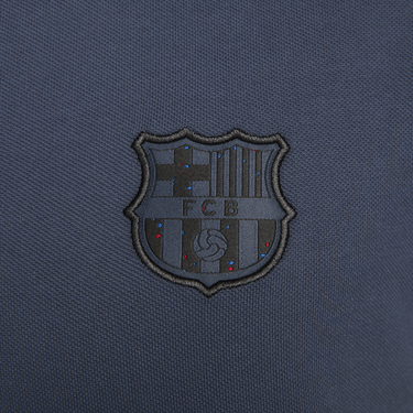 Polo skjorte Nike F.C.Barcelon Third Football Polo Shirt Mørkeblå | DX8782-437, 1