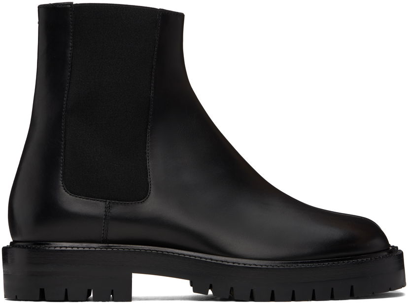 Sneakers og sko Maison Margiela Maison Margiela Tabi Chelsea Boots Sort | S57WU0275 P3292