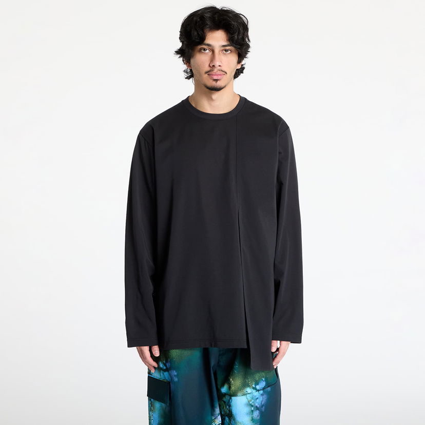 T-shirt Y-3 Y-3 Premium Long Sleeve Top Sort | JN4944