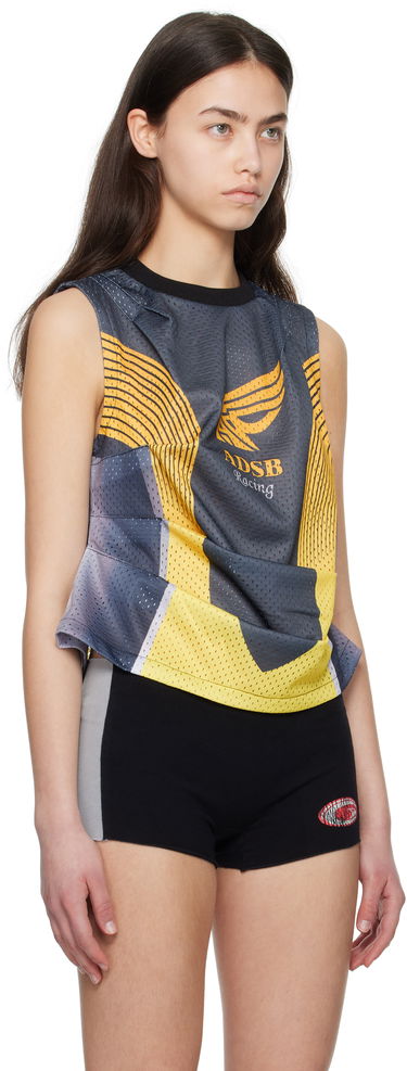 Tanktop Andersson Bell Andersson Bell Racing Reworked Tank Top Gul | atb1305w, 1
