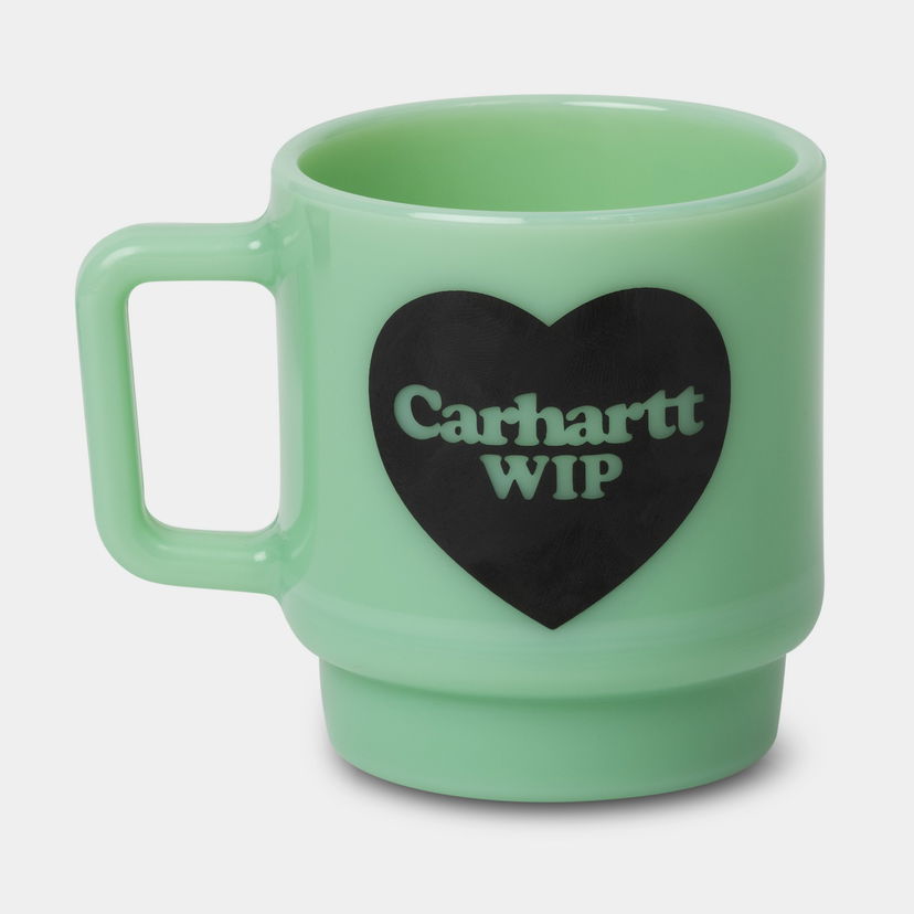 Home decor Carhartt WIP Carhartt WIP Heart Glass Mug Grøn | I035873_2