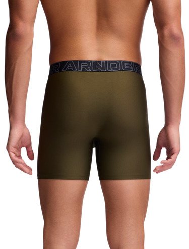 Boksere Under Armour Under Armour SOLID 6in 3-Pack Boxer Shorts Flerfarvet | 1383884-308, 1