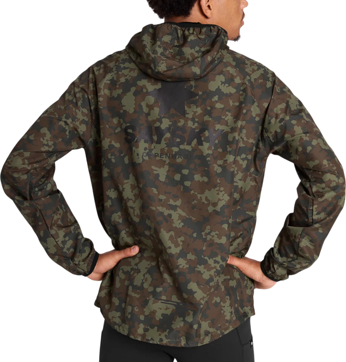 Jakke Saysky Saysky Camo Pace Hooded Jacket Grøn | omrja22c1048-omrja22c1048, 1